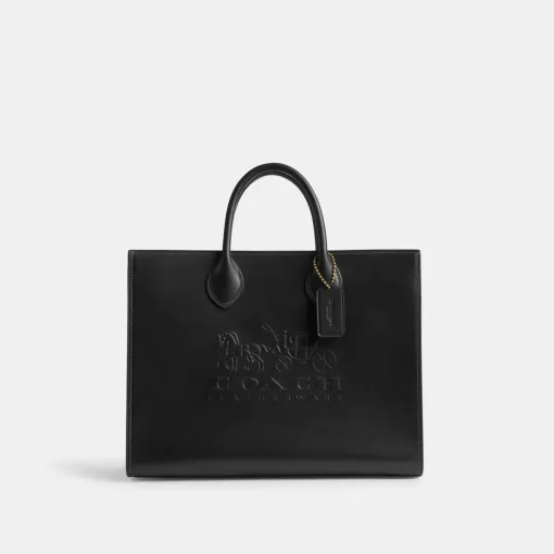 Coach Ace Tote 35 Tote Bags Women Black