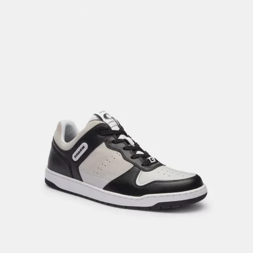 Coach C201 Sneaker Sneakers Men Black Light Grey