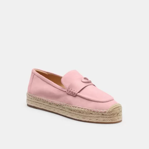 Coach Camilla Espadrille Flat Shoes Women Pink