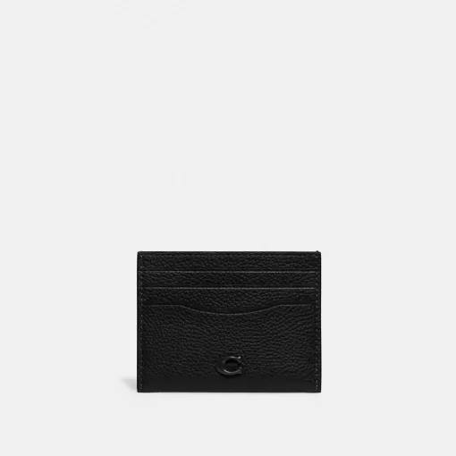 Coach Card Case Card Case Men Black