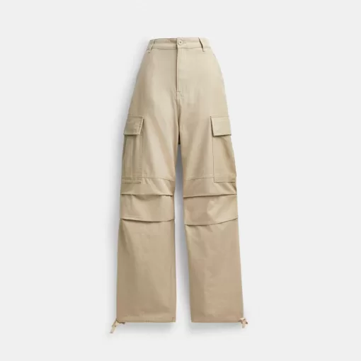 Coach Cargo Pants Bottoms Men Khaki