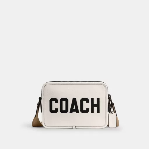 Coach Charter Crossbody Bag 24 With Graphic Shoulder Bag Men Multicolored