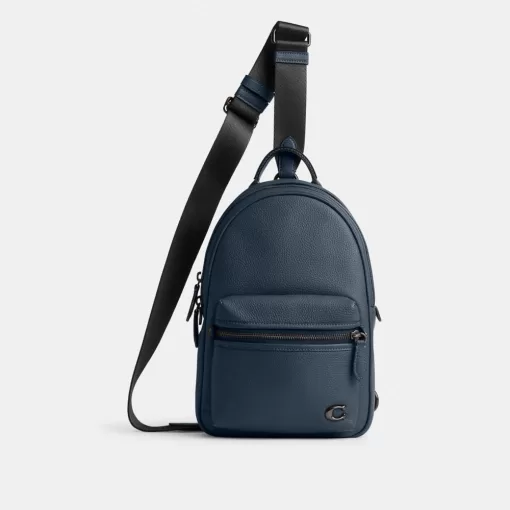 Coach Charter Pack Shoulder Bag Men Dark Blue