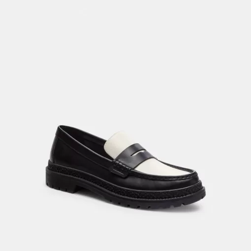 Coach Cooper Loafer Low Shoes Men Black