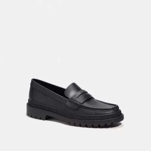 Coach Cooper Loafer Low Shoes Men Black