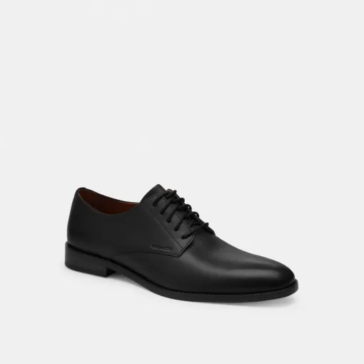 Coach Davi Derby Shoes Men Black