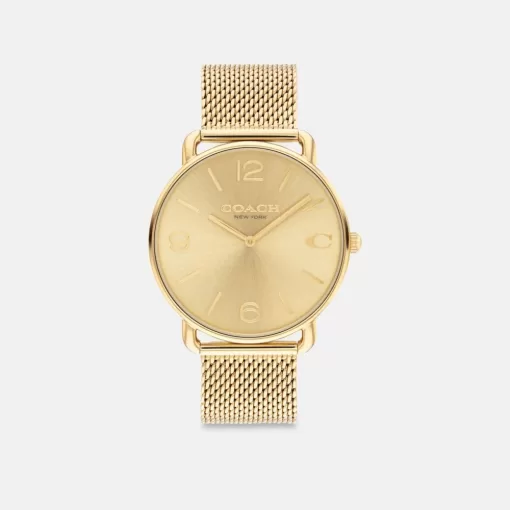 Coach Elliot Watch, 41 Mm Watches Mens Gold