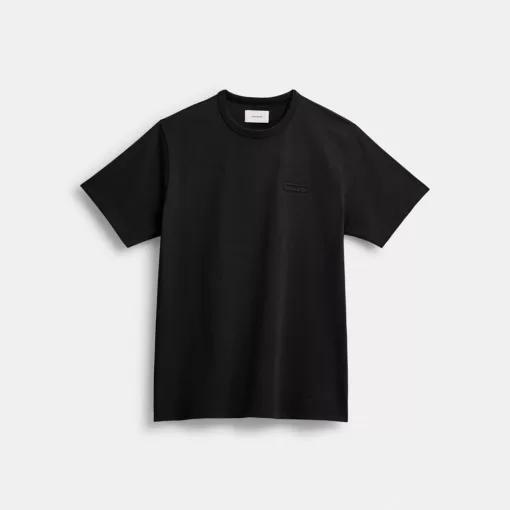 Coach Essential T Shirt Tops Men Black