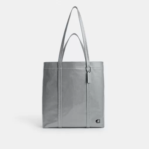 Coach Hall Tote Bag 33 Tote Bags Men Gray Blue