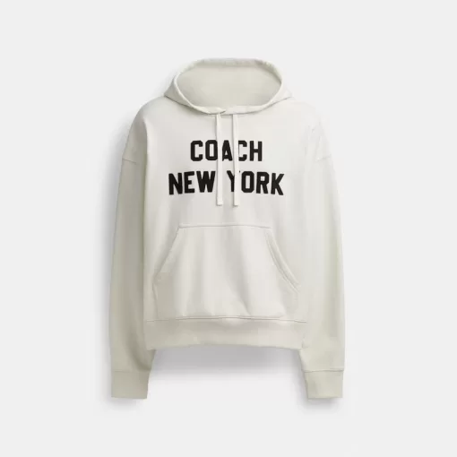 Coach Hoodie Sweatshirt Tops Men White