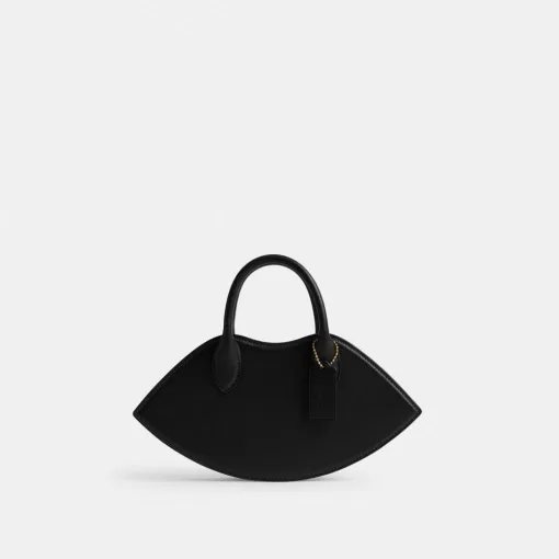 Coach Lip Bag Shoulder Bag Women Black