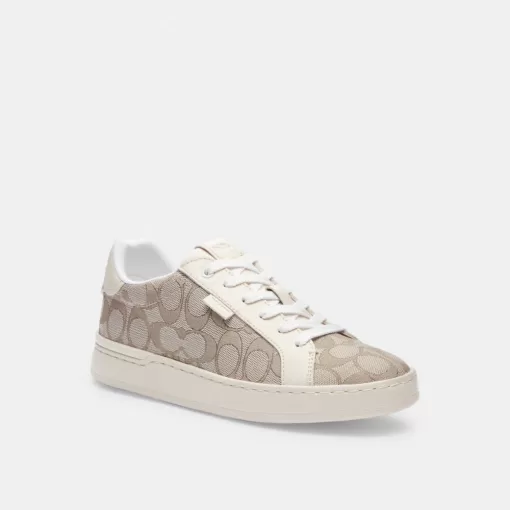 Coach Lowline Low Top Sneaker Sneakers Women Grey