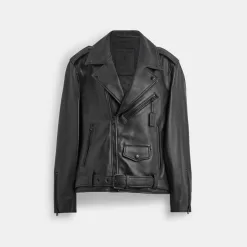 Coach Moto Jacket Jackets Men Black