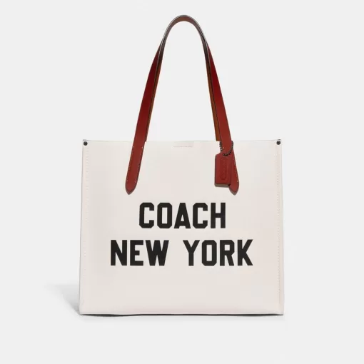 Coach Relay Tote Bag With Graphic Tote Bags Men Multicolor