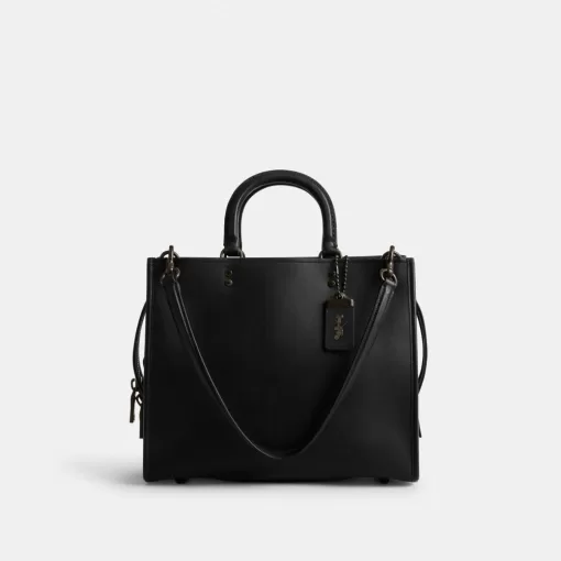 Coach Rogue Bag Satchel Bag Women Black Black