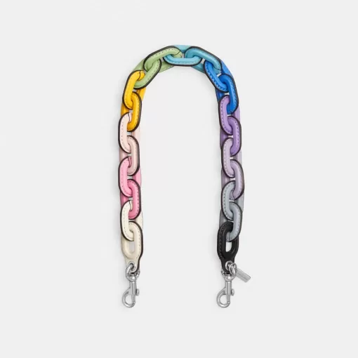 Coach Short Chain Strap Jewelry Women Multicolor