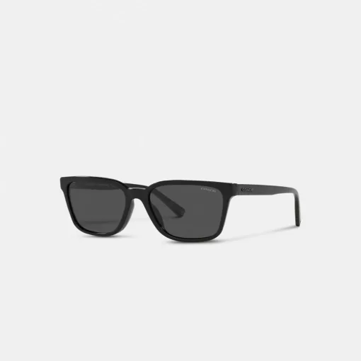 Coach Signature Workmark Square Sunglasses Sunglasses Women Black