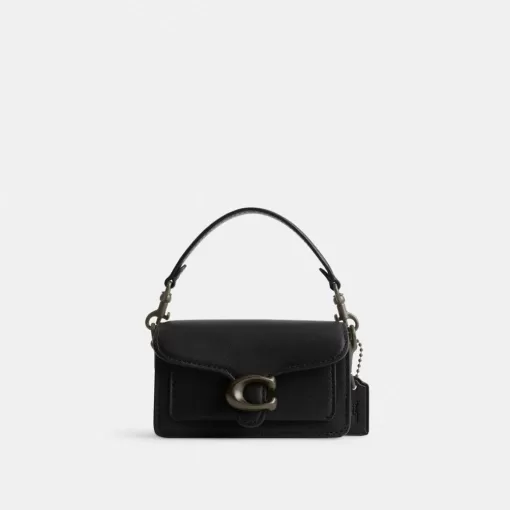 Coach Tabby Bag 12 Shoulder Bag Women Black Black