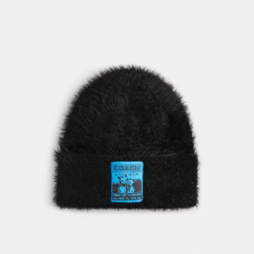 Coach The Lil Nas X Drop Beanie Hats Mens Black