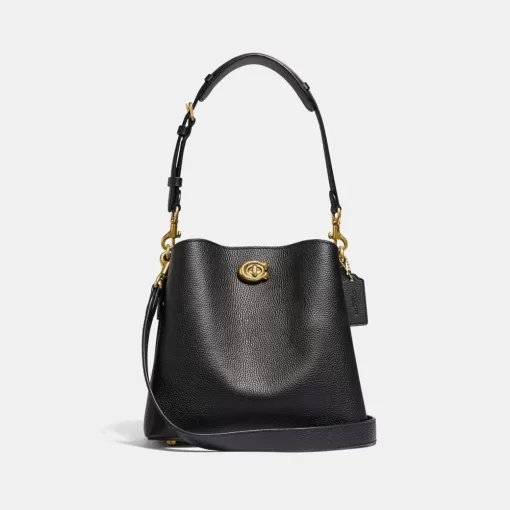 Coach Willow Bucket Bag Shoulder Bag Women Black